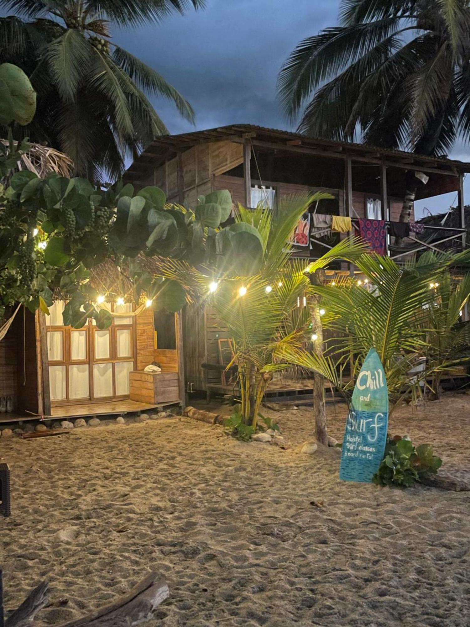 Chill And Surf Mendihuaca Hotell Guachaca Exteriör bild